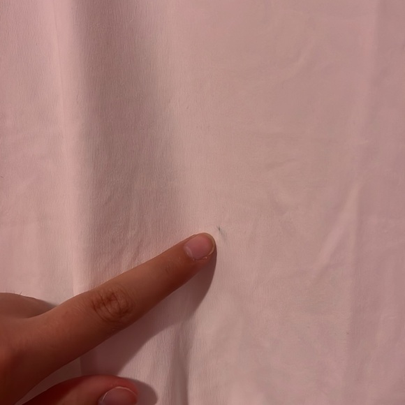 White athletic top - Picture 3 of 7